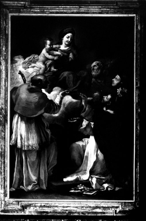 Madonna con Bambino e Santi (dipinto) by Courtois Guillaume detto Borgognone (se